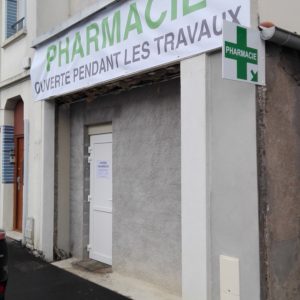 Chantier pharmacie Jalet - 7/11